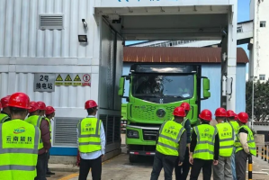 陕汽德创未来质子汽车300辆换电自卸车订单首批交付云南