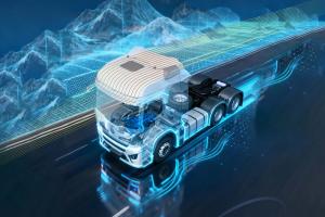 中集·陕汽一体化快递列车，省油、智能、灵活，每公里赚更多