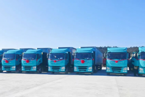 15台东风新能源牵引车交付客户 服务丹江水资源运输