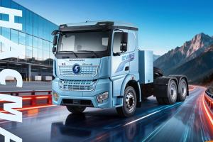 陕汽新能源M5000E轻量化版牵引车超级节能超轻自重！