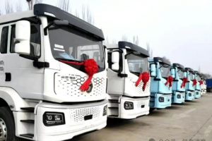 陕汽质子汽车山西区域批量交付