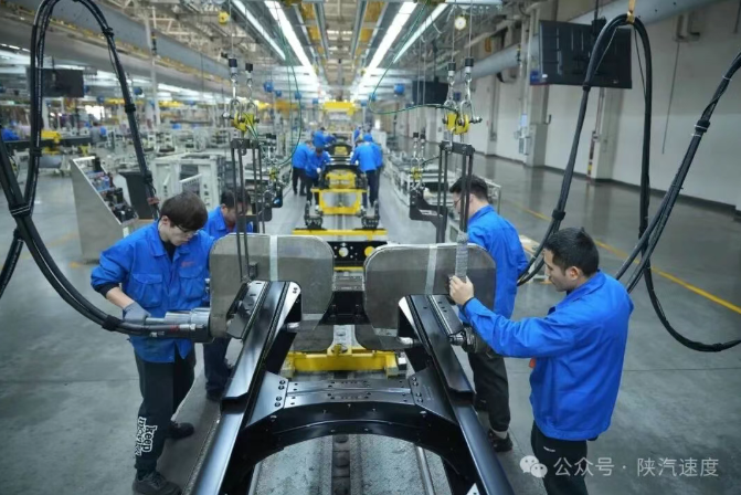 陕汽：车架厂提质增效，全力保障订单交付