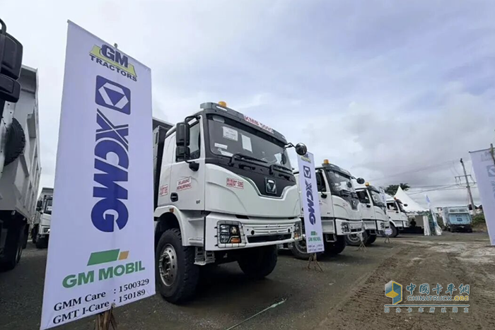 徐工纯电动自卸车亮相东南亚绿色矿业展