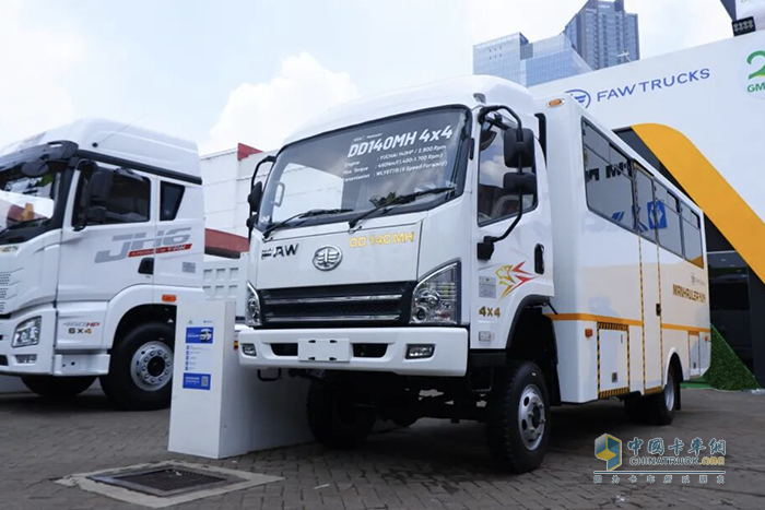 新开端！一汽解放印尼KD工厂首台产品正式下线