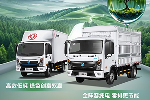 助力绿色发展，成就高效物流—东风多利卡EV系列产品强势领跑