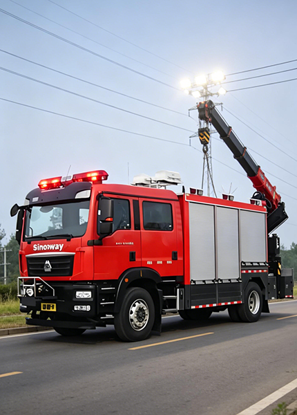 全灾种救援利器！森源鸿马抢险救援车：一车集成 全能应战