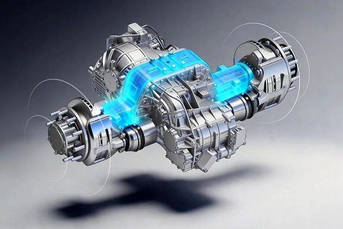 速豹“永擎”电驱桥