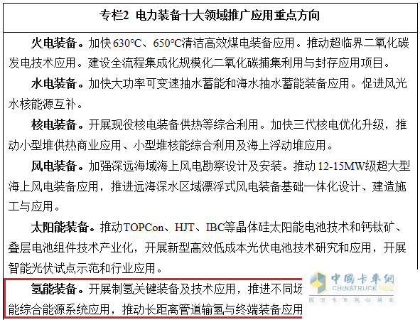 五部委联合  氢能产业链再升级