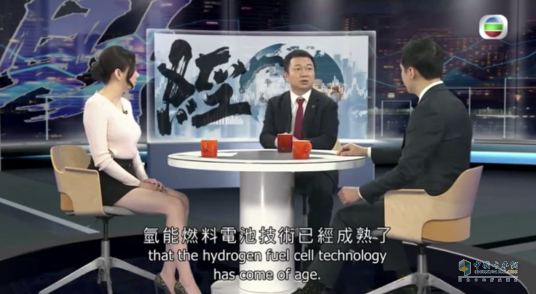 近日，亿华通董事长张国强接受香港TVB《财经演义》栏目专访，以下为访谈概要。