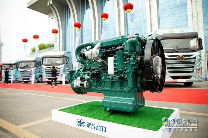 为高端干线物流赋能 一汽解放鹰途&JH6牵引6SX1-600燃气新品非常“6”