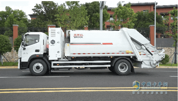 福田普罗科氢燃料压缩车360度解析