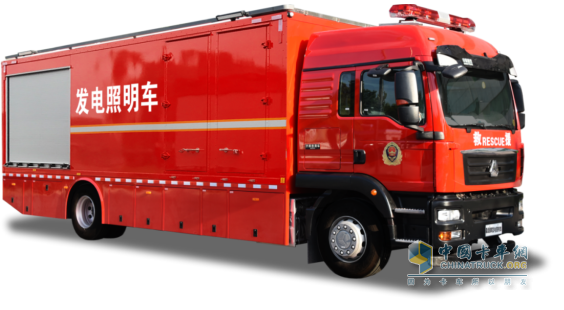 森源鸿马发电照明车助力城市应急照明保障