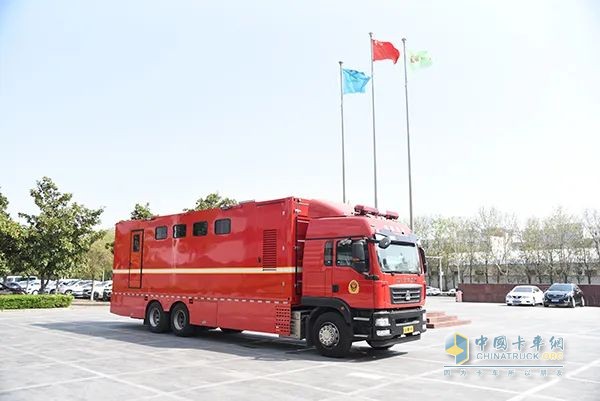 森源鸿马淋浴车功能更强大 保障更无忧