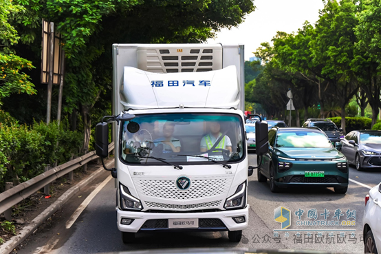 -18℃全程打冷，续航破400公里！广州冷链司机实测：欧马可智蓝 ES1·165轻卡