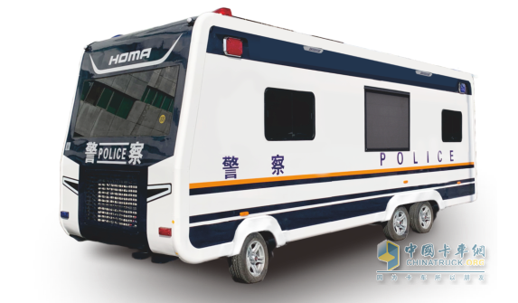 森源鸿马全新机动化警务室亮相||助力警务工作高效开展