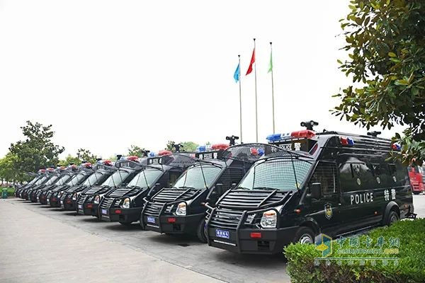 森源鸿马防暴突击车助力警务工作新升级