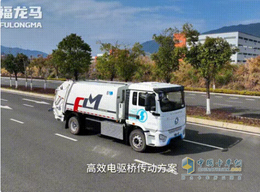 福龙马全新低能耗环卫车上线