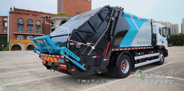 18吨纯电动压缩垃圾车：大容量压缩，静享绿色清洁