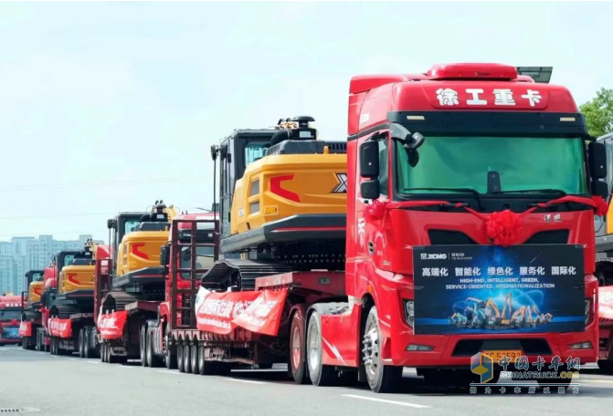 发车！百台徐工成套化设备出口西亚北非
