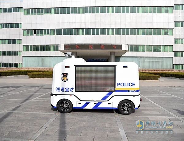 智巡赋能 科技护安—森源鸿马无人巡逻车以智能科技筑牢智慧警务防线