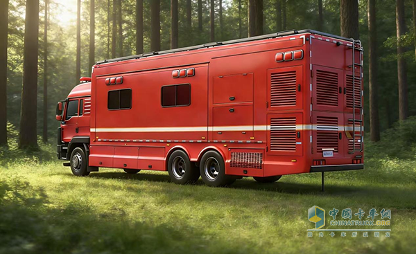 森源鸿马汕德卡C7通信指挥车守护生命防线