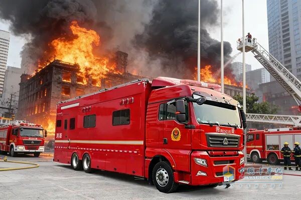 森源鸿马汕德卡C7通信指挥车守护生命防线