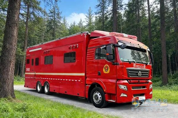 森源鸿马汕德卡C7通信指挥车守护生命防线