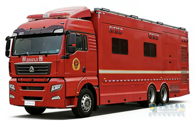 森源鸿马汕德卡C7通信指挥车守护生命防线