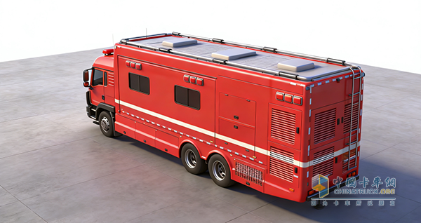 森源鸿马汕德卡C7通信指挥车守护生命防线