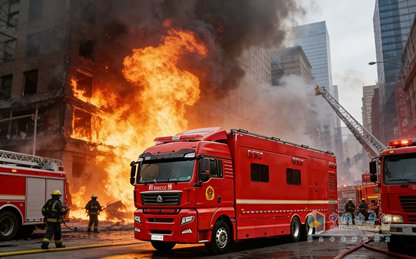 森源鸿马汕德卡C7通信指挥车守护生命防线