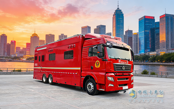 森源鸿马汕德卡C7通信指挥车守护生命防线