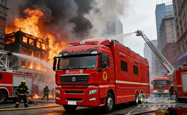 森源鸿马汕德卡C7通信指挥车守护生命防线