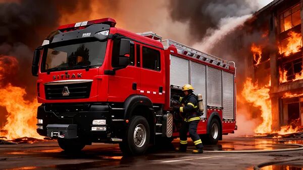 实战赋能 全域护航—森源鸿马器材消防车筑牢消防救援装备保障防线