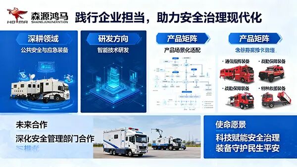 森源鸿马以智能装备筑牢公共安全防线