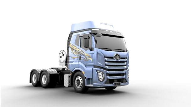 解放J6 Pro 6SV3 LNG牵引车：让你每公里都在赚