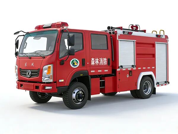 全域越野硬核守护：森源鸿马森林四驱水罐消防车