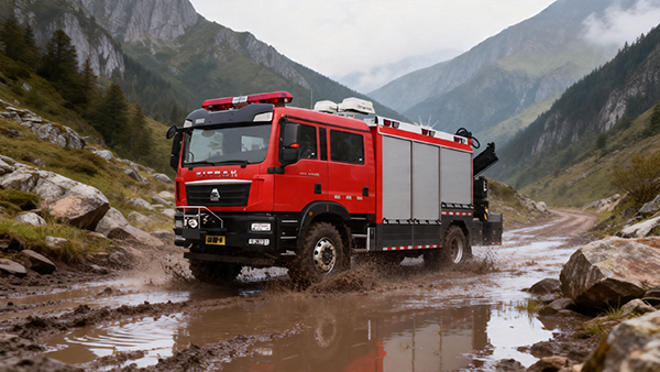 全灾种攻坚 一体化处置：森源鸿马抢险救援车