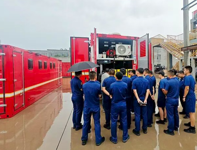森源鸿马模块方舱打造应急救援“移动中枢”
