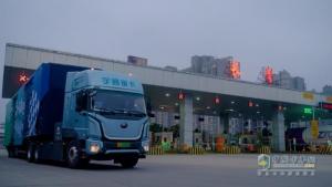 宇通远界T800纯电动重卡挑战干线物流新极限