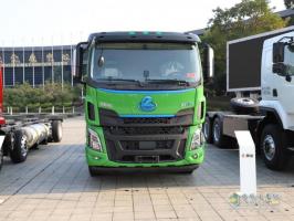 乘龙H5纯电牵引车：400度大容量电池 整车降重至9.7吨