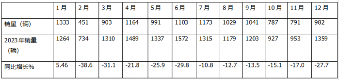 2024年12月及全年国内房车市场特点总结分析