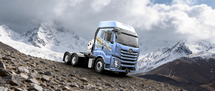 解放J6 Pro 6SV3 LNG牵引车，每一程都得心应手