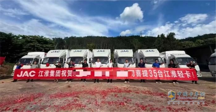江淮1卡全国交车“热力答卷”：全场景精准破局，“卡”动各地发展加速度