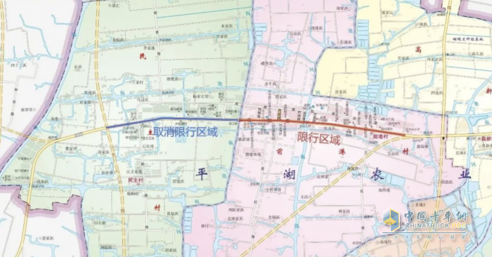 浙江平湖危化品运输车辆限制通行