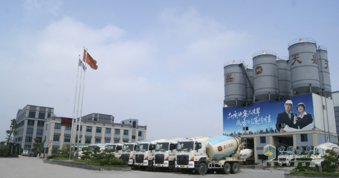 广西盛天批量购入10台三一纯电动搅拌车