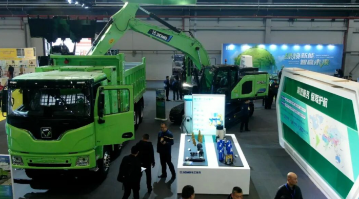 看点拉满！徐工400度纯电动自卸车亮相徐州国际工程机械展