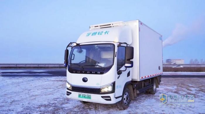 低温+高海拔！未势能源联合宇通轻卡，完成极端复杂工况测试验证