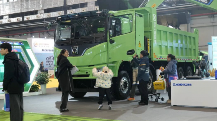 看点拉满！徐工400度纯电动自卸车亮相徐州国际工程机械展