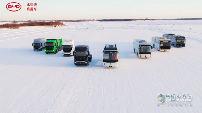 零下36.4℃！比亚迪商用车完成2025黑河极寒测试
