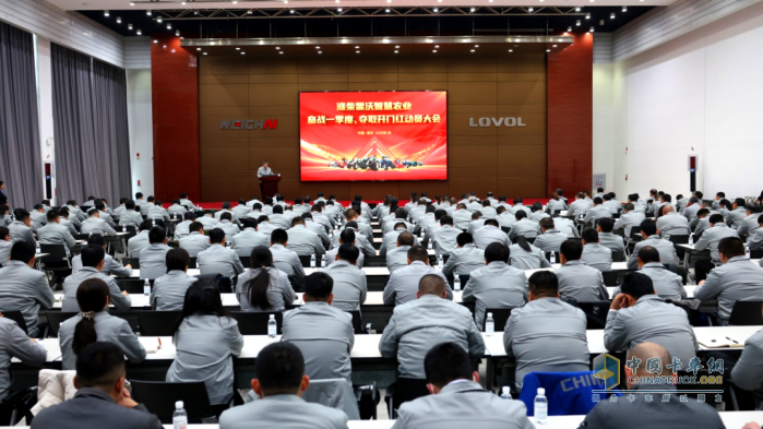 潍柴雷沃智慧农业召开“奋战一季度 夺取开门红”动员大会